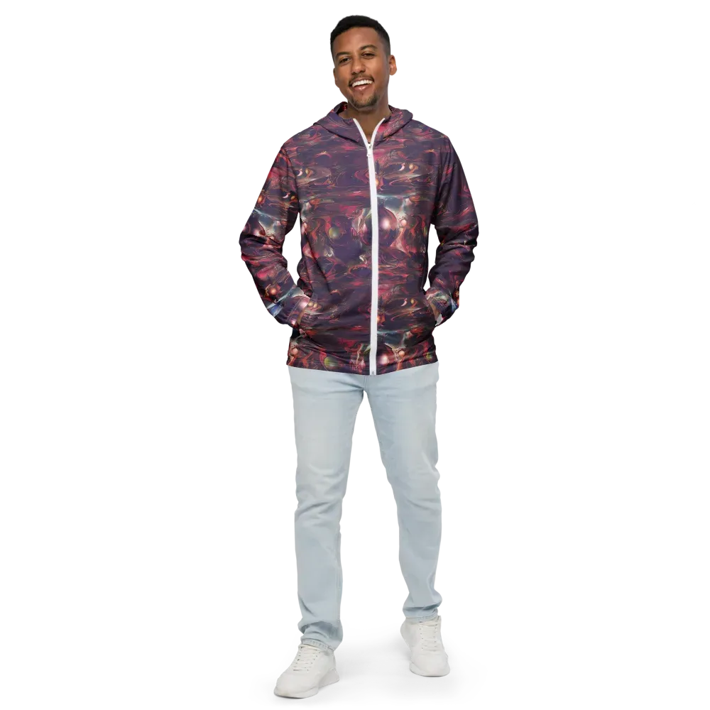 Vortex Strands on Men's Windbreaker — Front