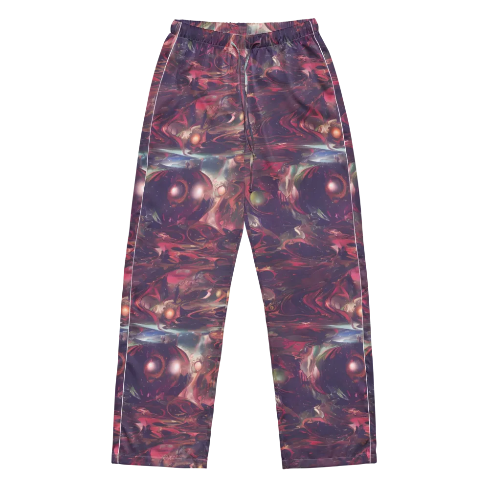 Vortex Strands on Women's Pajama Pants — Front