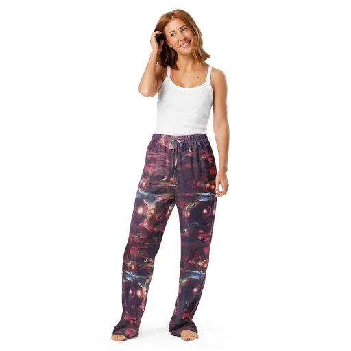 Vortex Strands on a Women's Pajama Pants