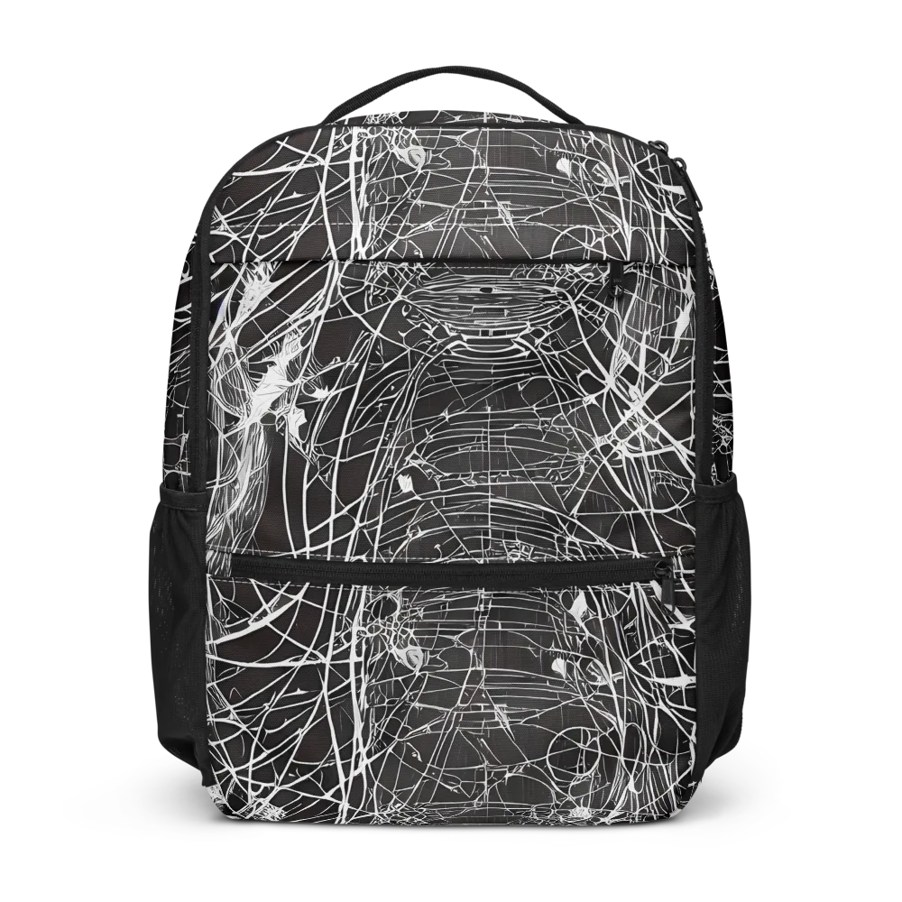 Cyber Lattice on Utility Backpack — Front