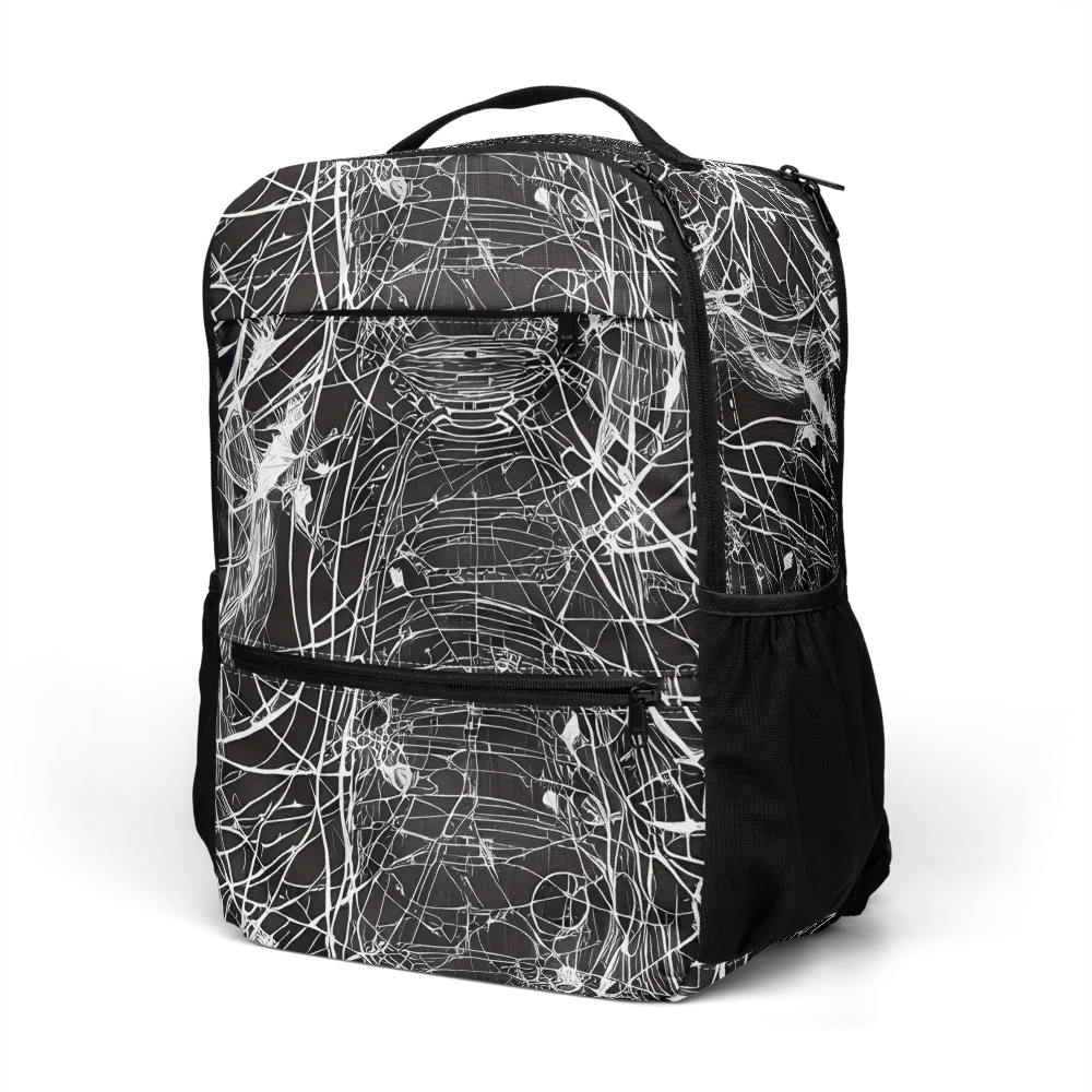 Cyber Lattice on Utility Backpack — Left Front