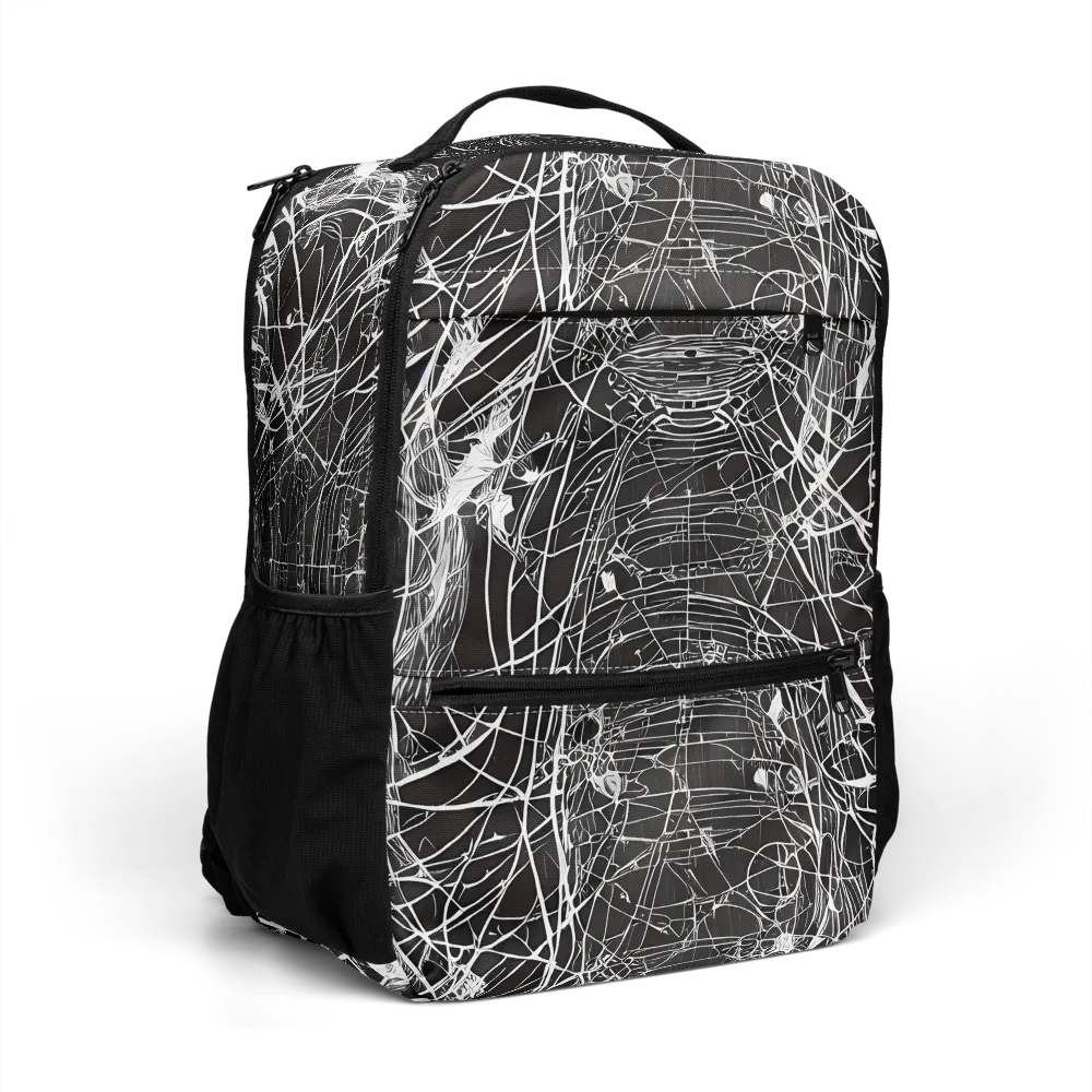 Cyber Lattice on Utility Backpack — Right Front