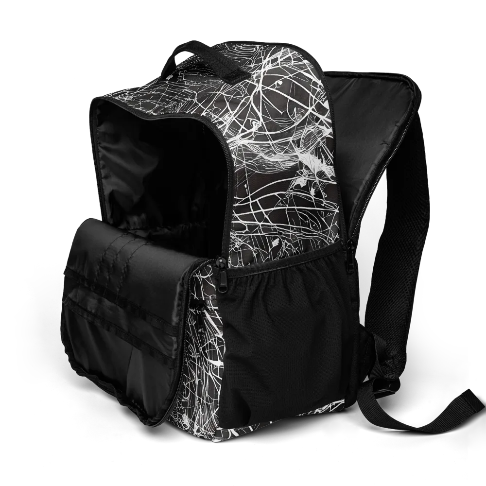 Cyber Lattice on Utility Backpack — Product details 2