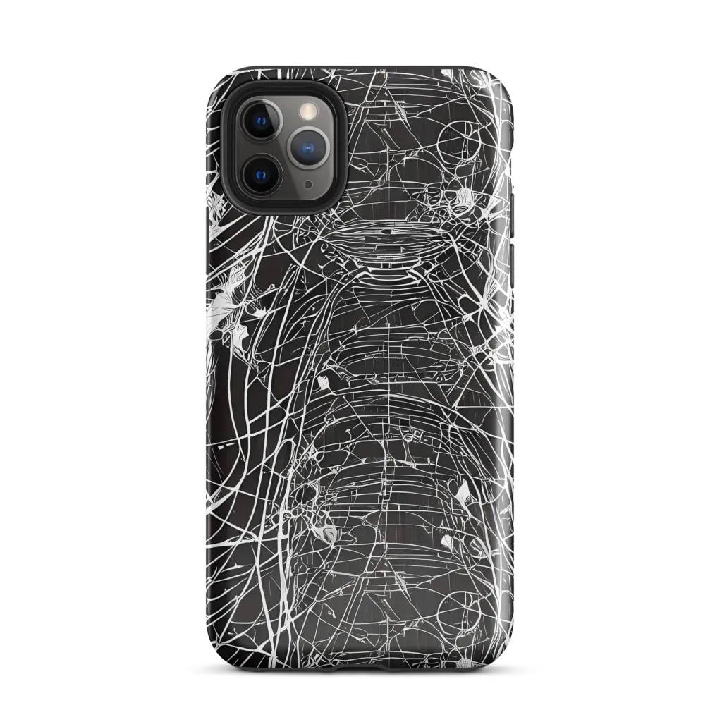 Cyber Lattice on Tough Case for iPhone® — Front