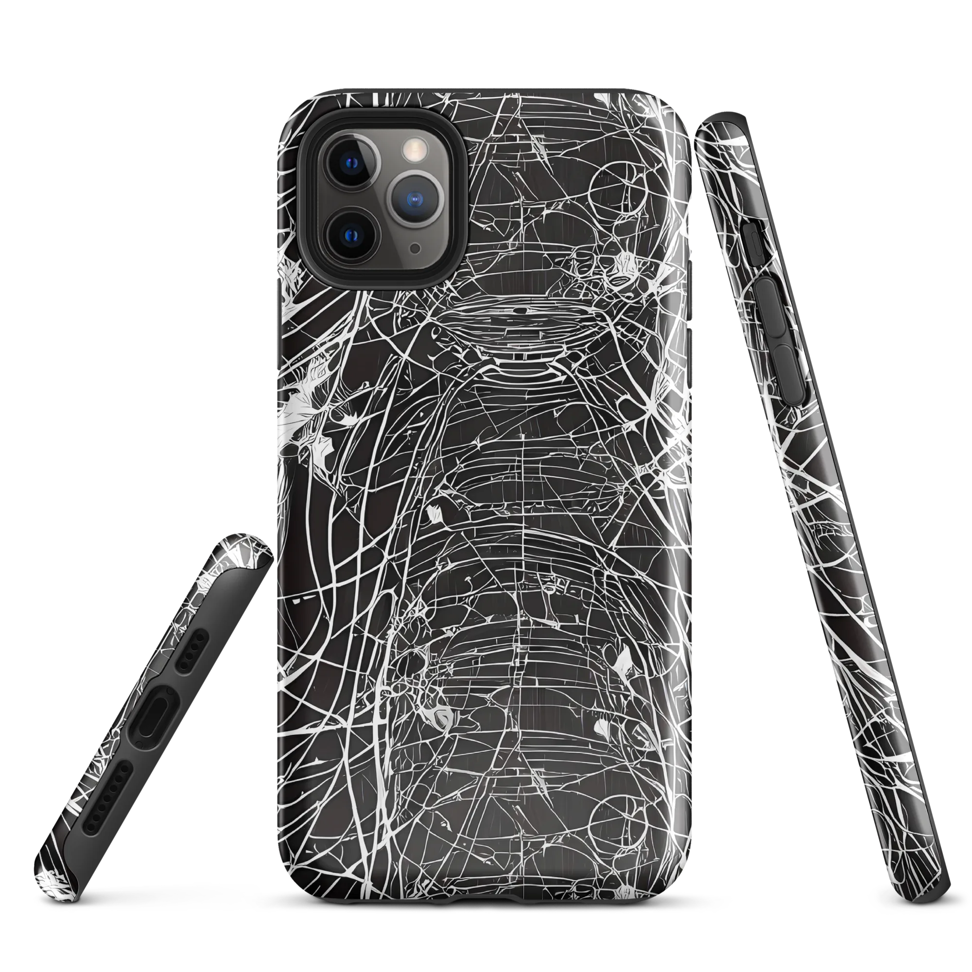 Cyber Lattice on Tough Case for iPhone® — Front