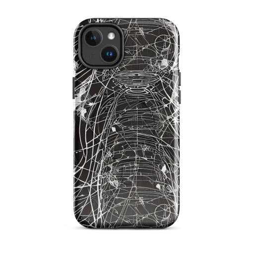 Cyber Lattice on a MagSafe Tough Case for iPhone®