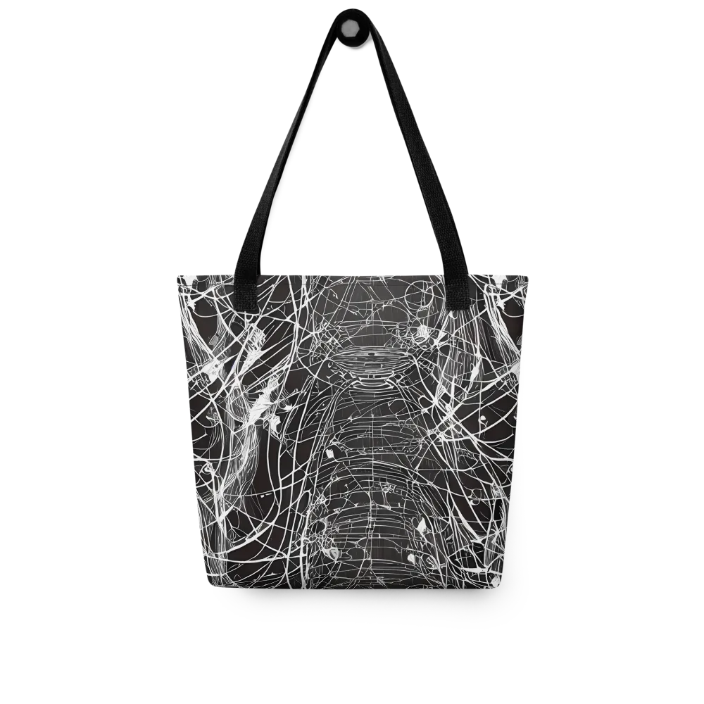 Cyber Lattice on Tote Bag — Front