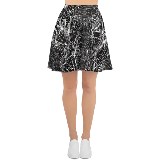 Cyber Lattice on a Skater Skirt