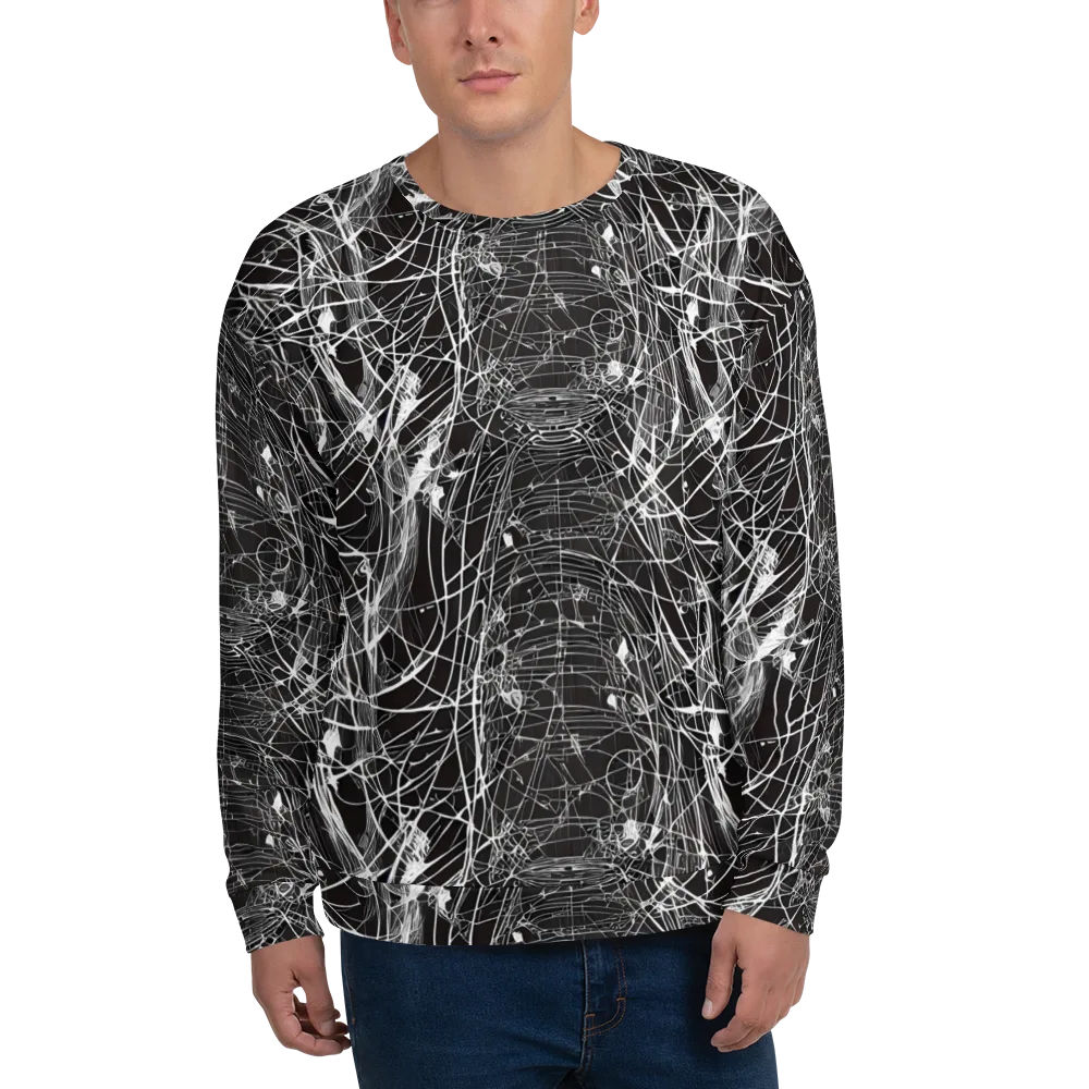 Cyber Lattice on Sweatshirt — Front