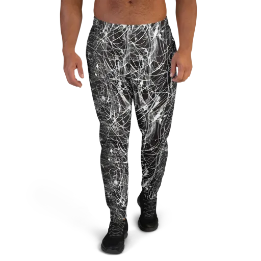 Cyber Lattice on a Men's Joggers
