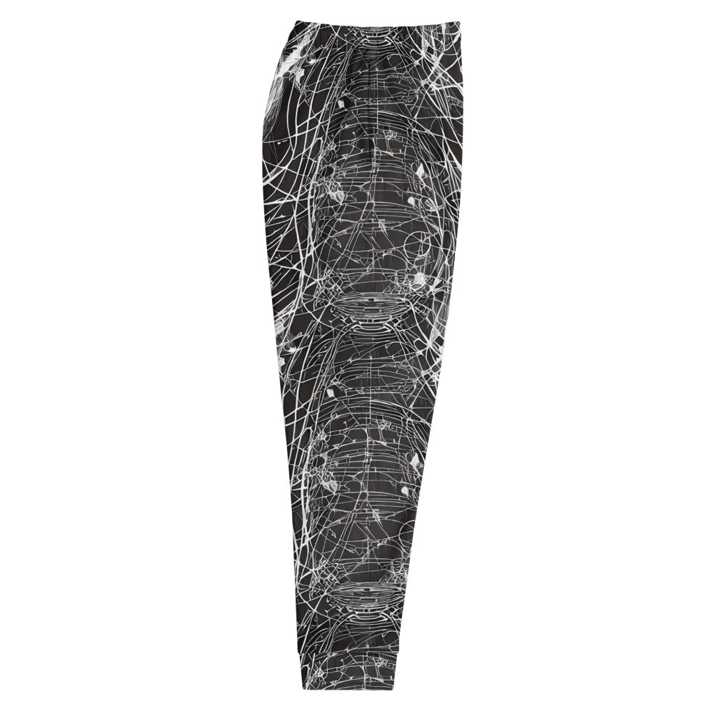 Cyber Lattice on Men's Joggers — Right