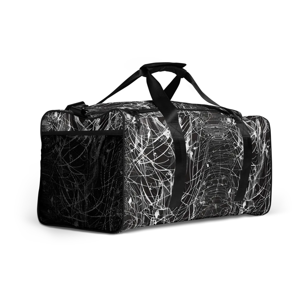 Cyber Lattice on Duffle Bag — Right Front