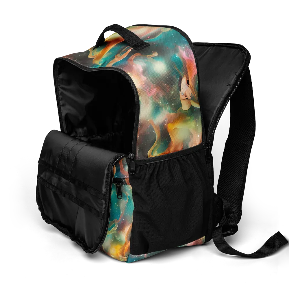 Elegant Whirl on Utility Backpack — Product details 2