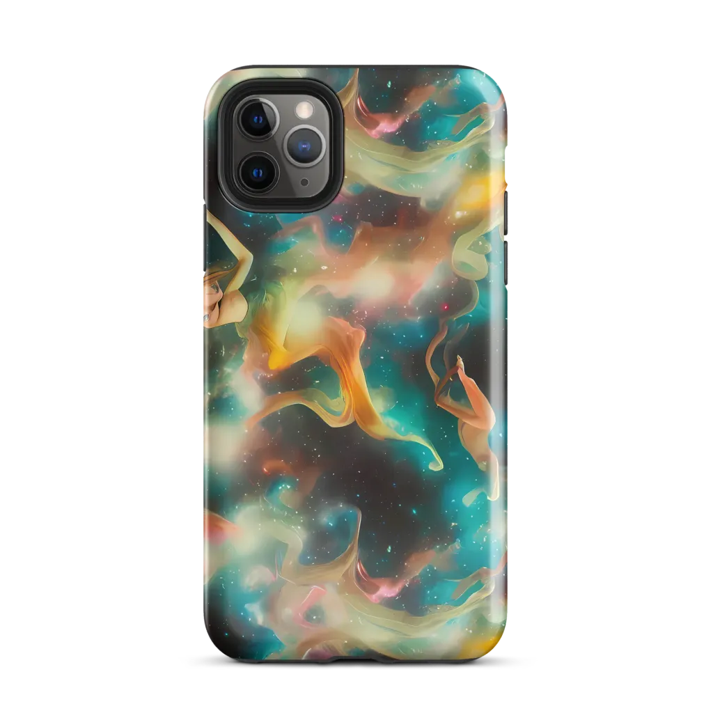 Elegant Whirl on Tough Case for iPhone® — Front