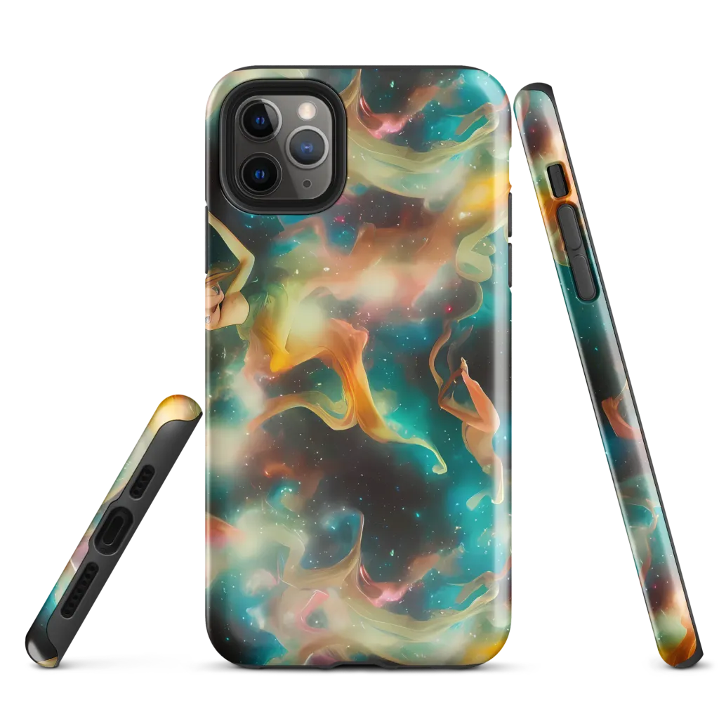 Elegant Whirl on Tough Case for iPhone® — Front