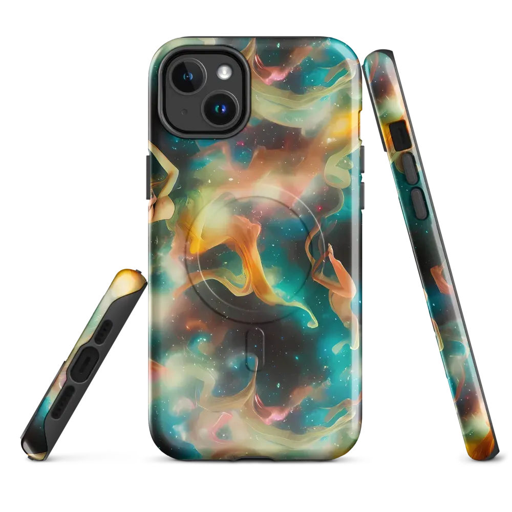 Elegant Whirl on MagSafe Tough Case for iPhone® — Front