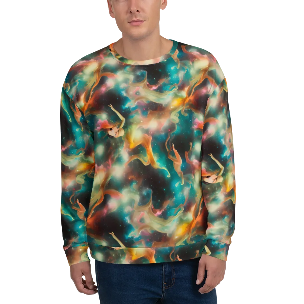 Elegant Whirl on Sweatshirt — Front