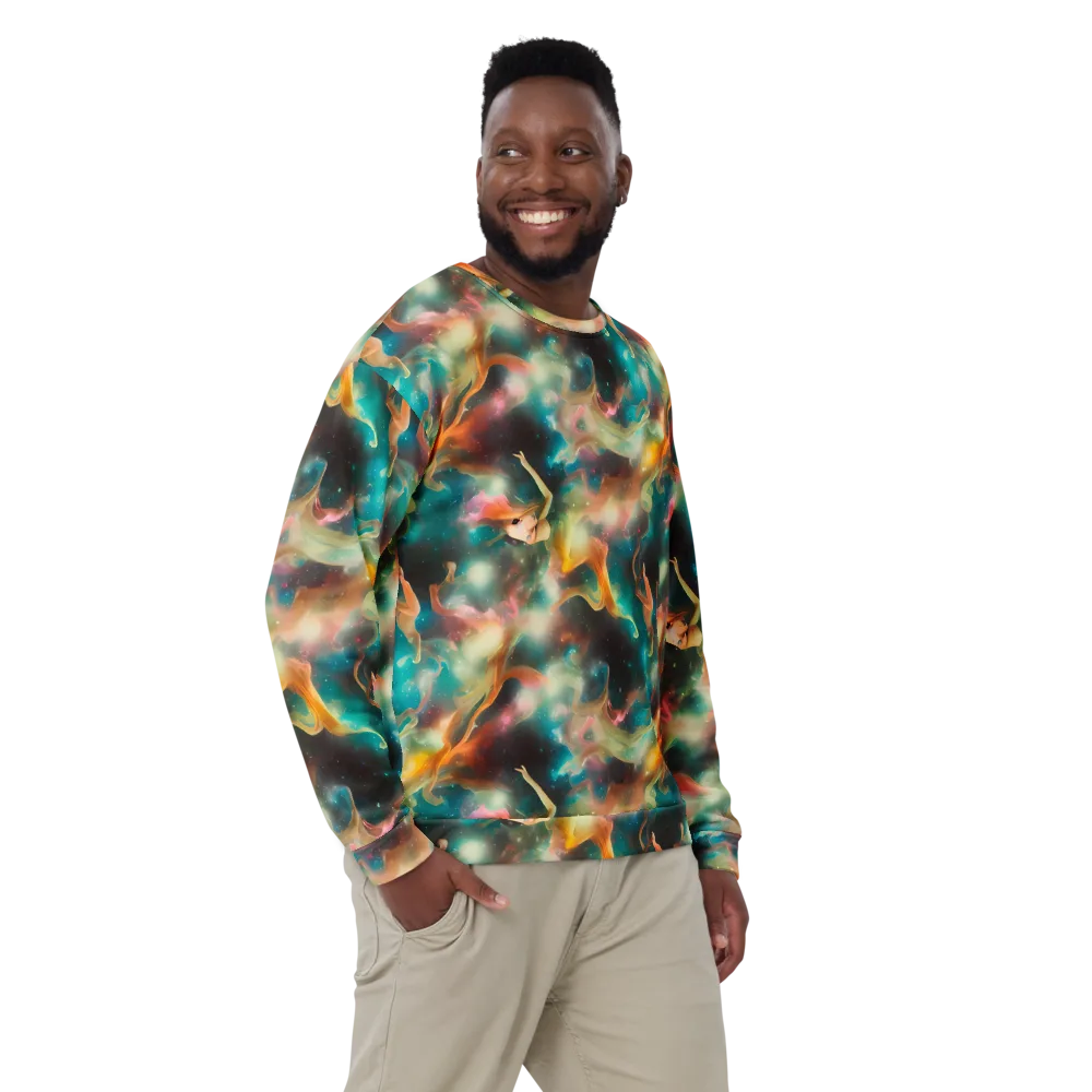 Elegant Whirl on Sweatshirt — Front