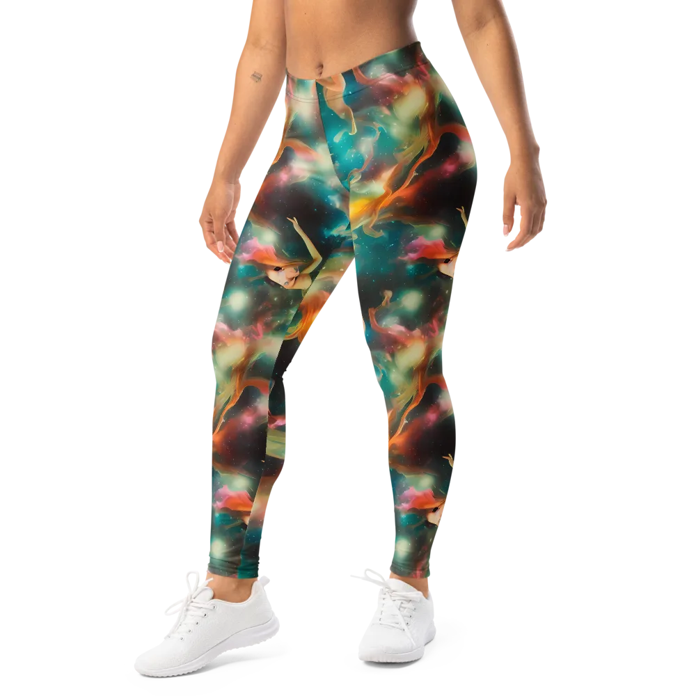 Elegant Whirl on Leggings — Left Front