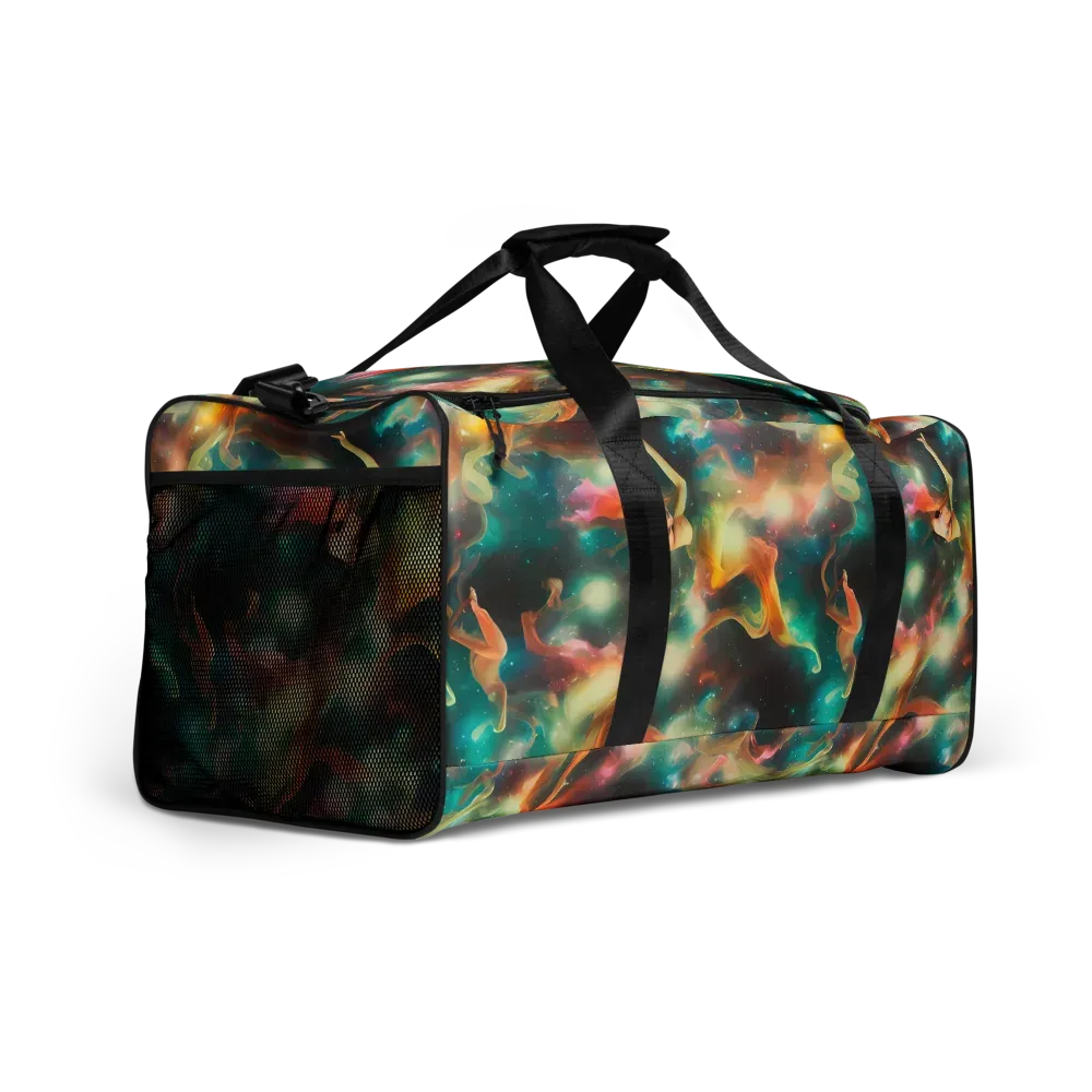 Elegant Whirl on Duffle Bag — Right Front