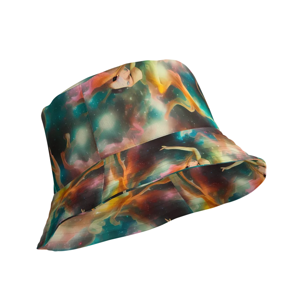 Elegant Whirl on Reversible Bucket Hat — Product details Outside