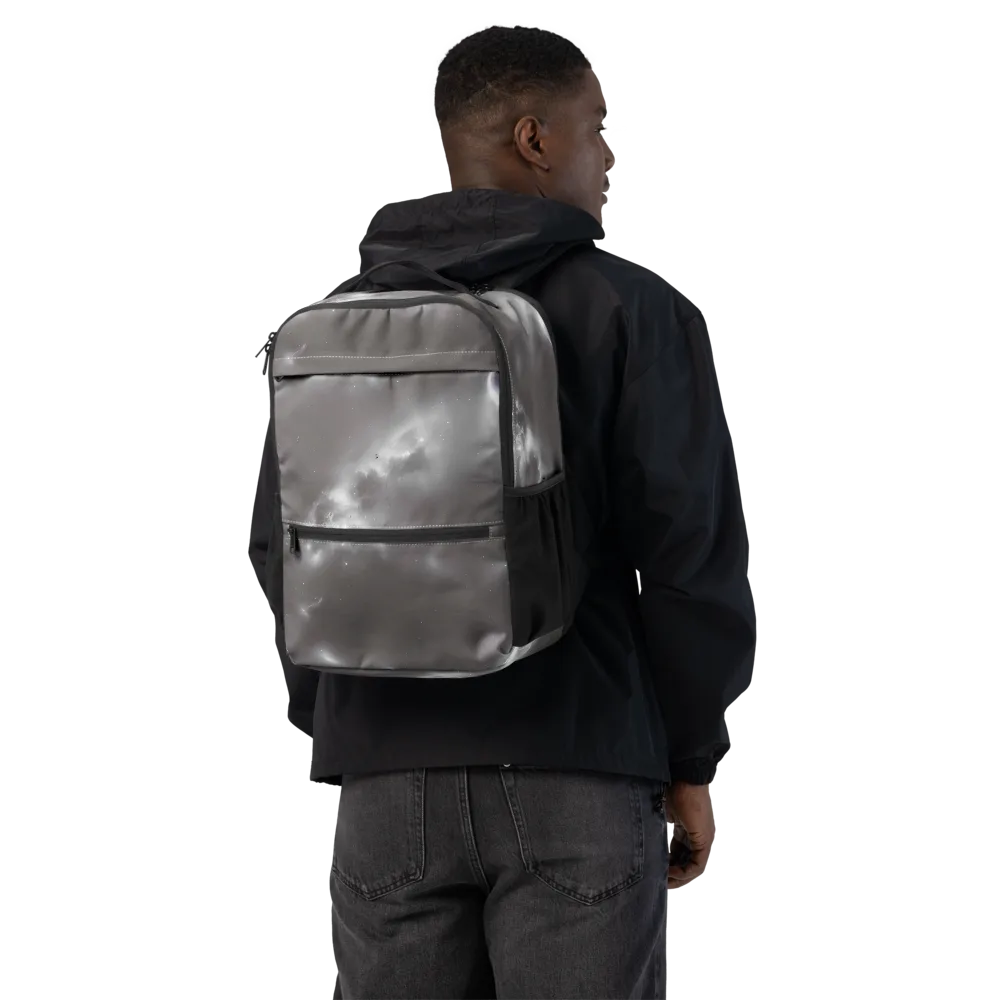 Silver Nebula on Utility Backpack — Back