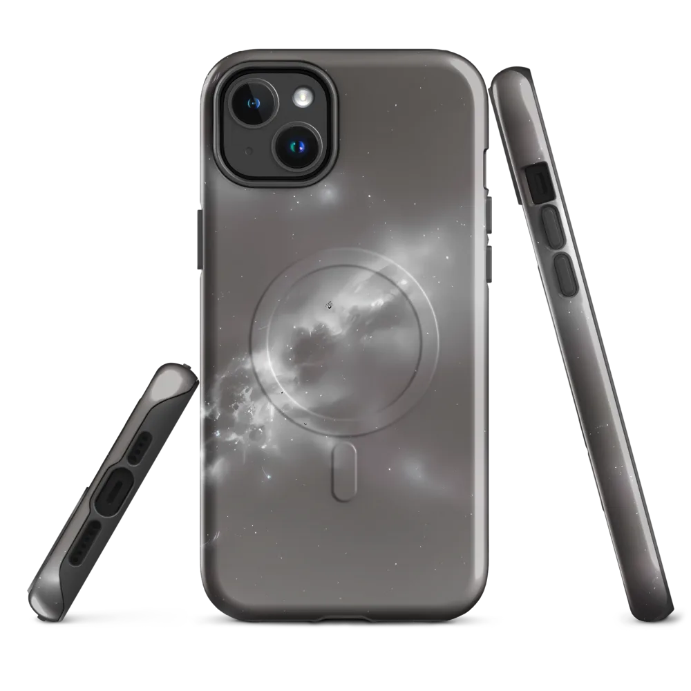 Silver Nebula on MagSafe Tough Case for iPhone® — Front