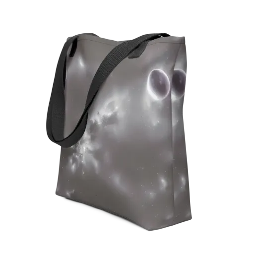 Silver Nebula on a Tote Bag