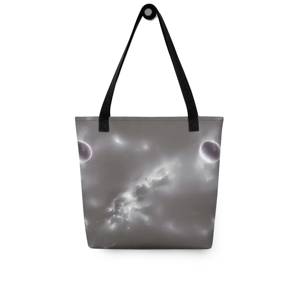 Silver Nebula on Tote Bag — Front