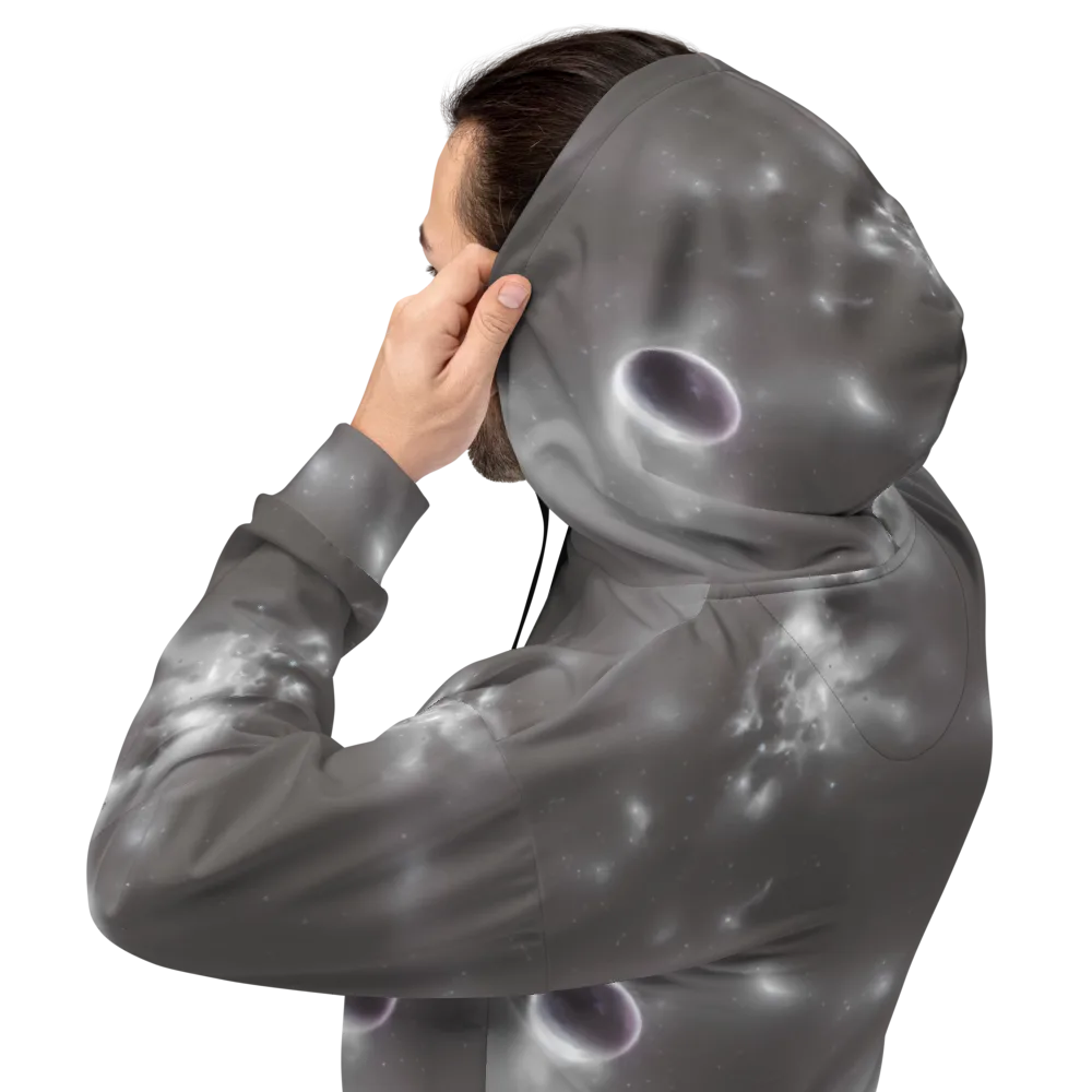 Silver Nebula on Hoodie — Back