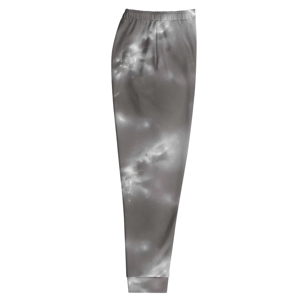 Silver Nebula on Men's Joggers — Right