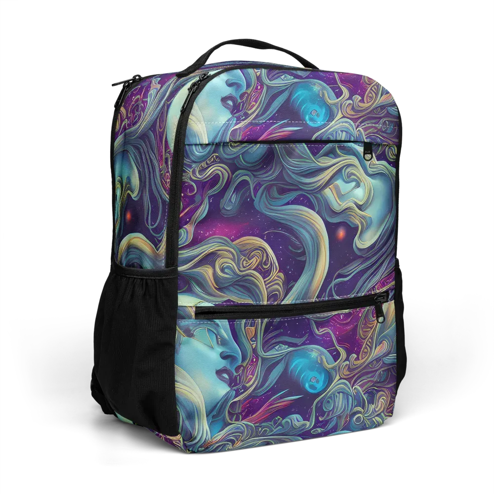Stellar Waves on Utility Backpack — Right Front