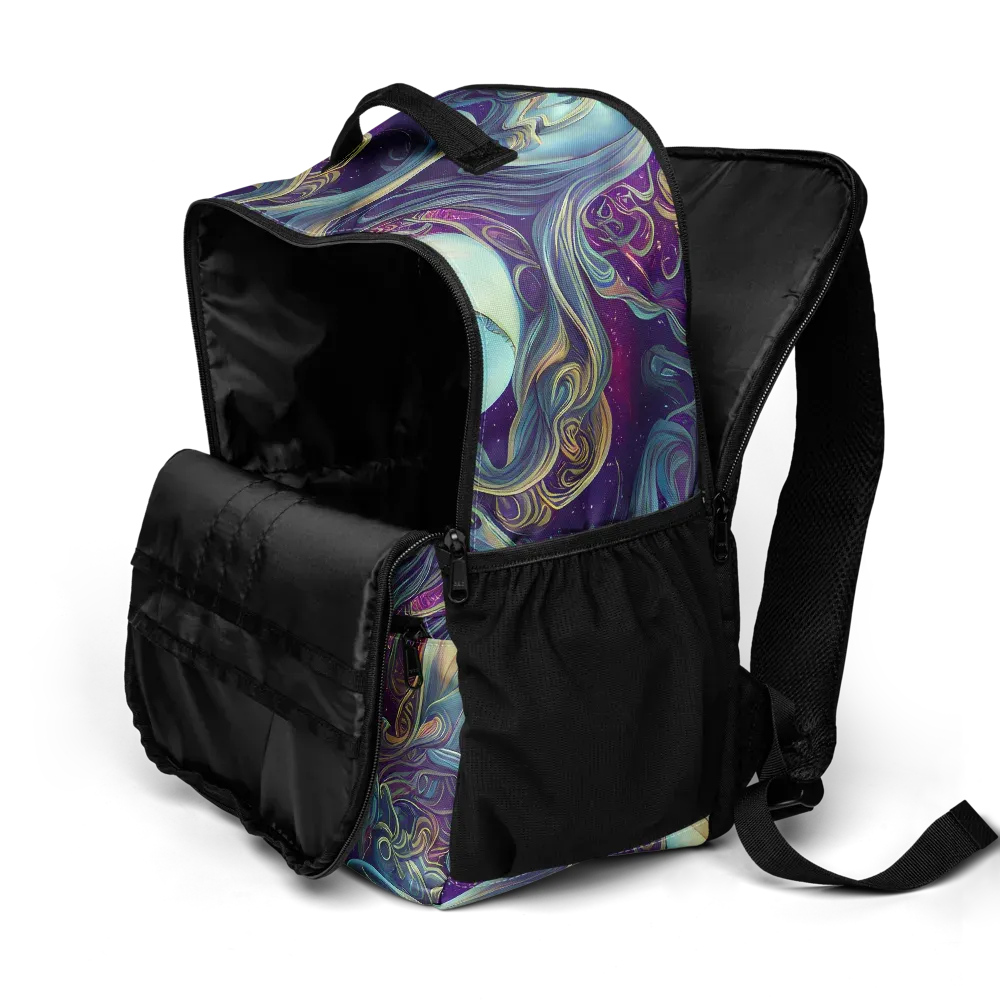 Stellar Waves on Utility Backpack — Product details 2