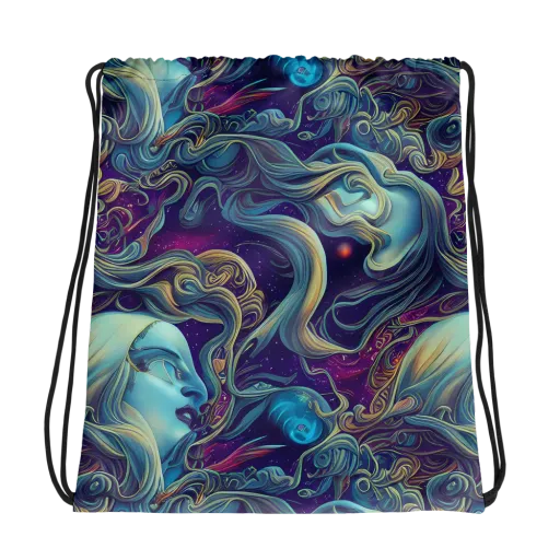 Stellar Waves on a Drawstring Bag