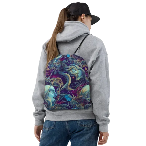 Stellar Waves on a Drawstring Bag