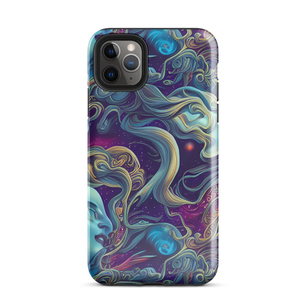 Stellar Waves on Tough Case for iPhone® — Front