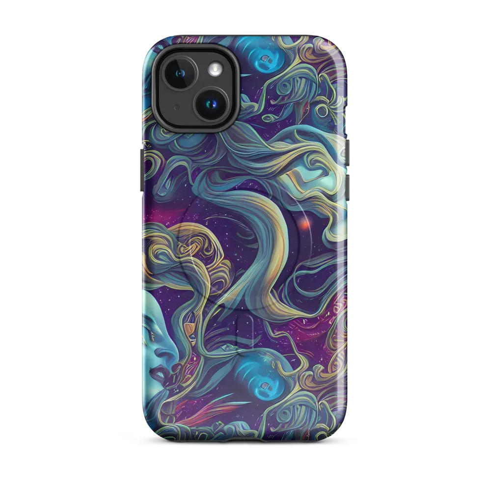 Stellar Waves on MagSafe Tough Case for iPhone® — Front