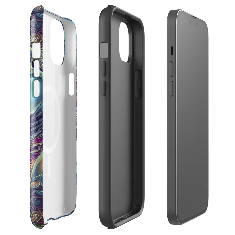 Stellar Waves on MagSafe Tough Case for iPhone® — Front