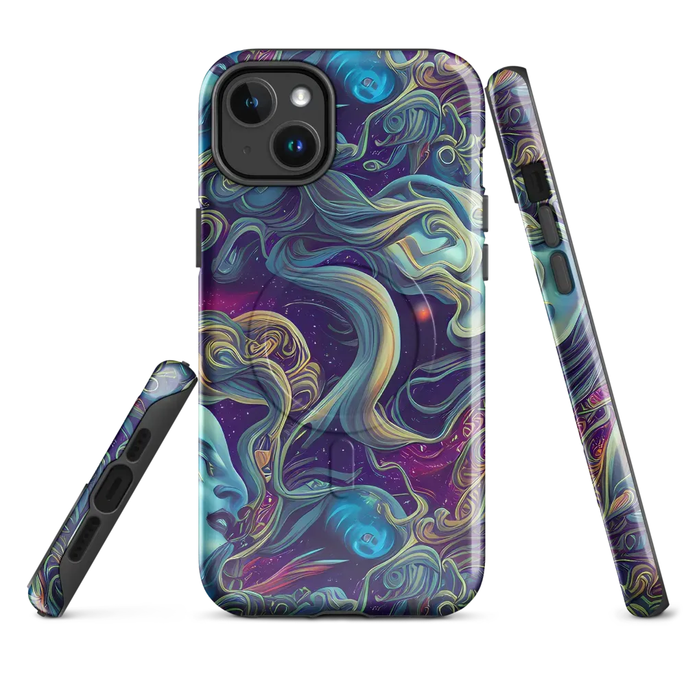 Stellar Waves on MagSafe Tough Case for iPhone® — Front