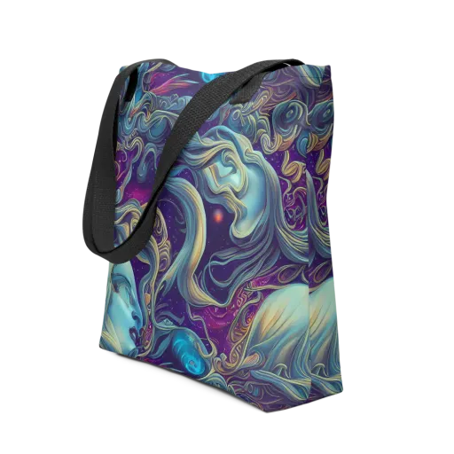 Stellar Waves on a Tote Bag