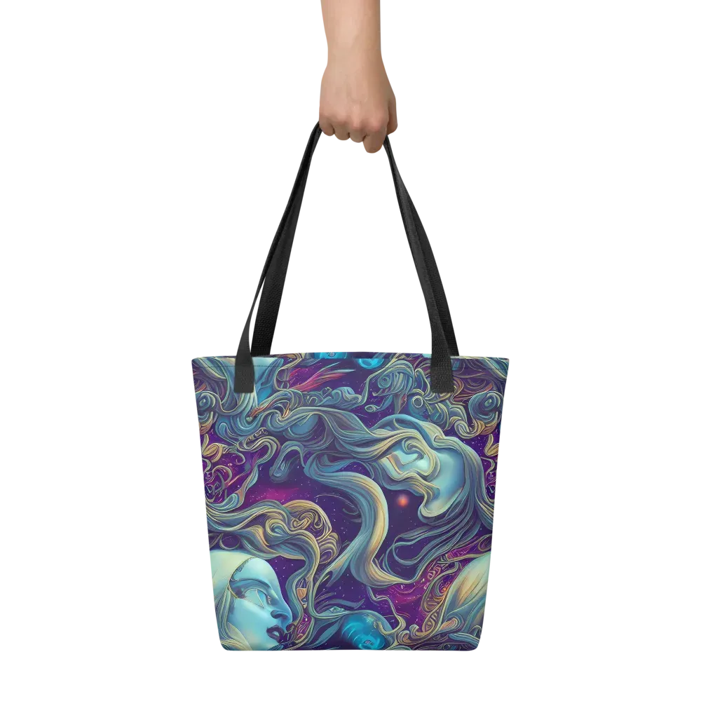 Stellar Waves on Tote Bag — Front