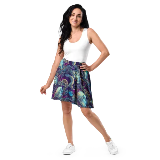 Stellar Waves on a Skater Skirt
