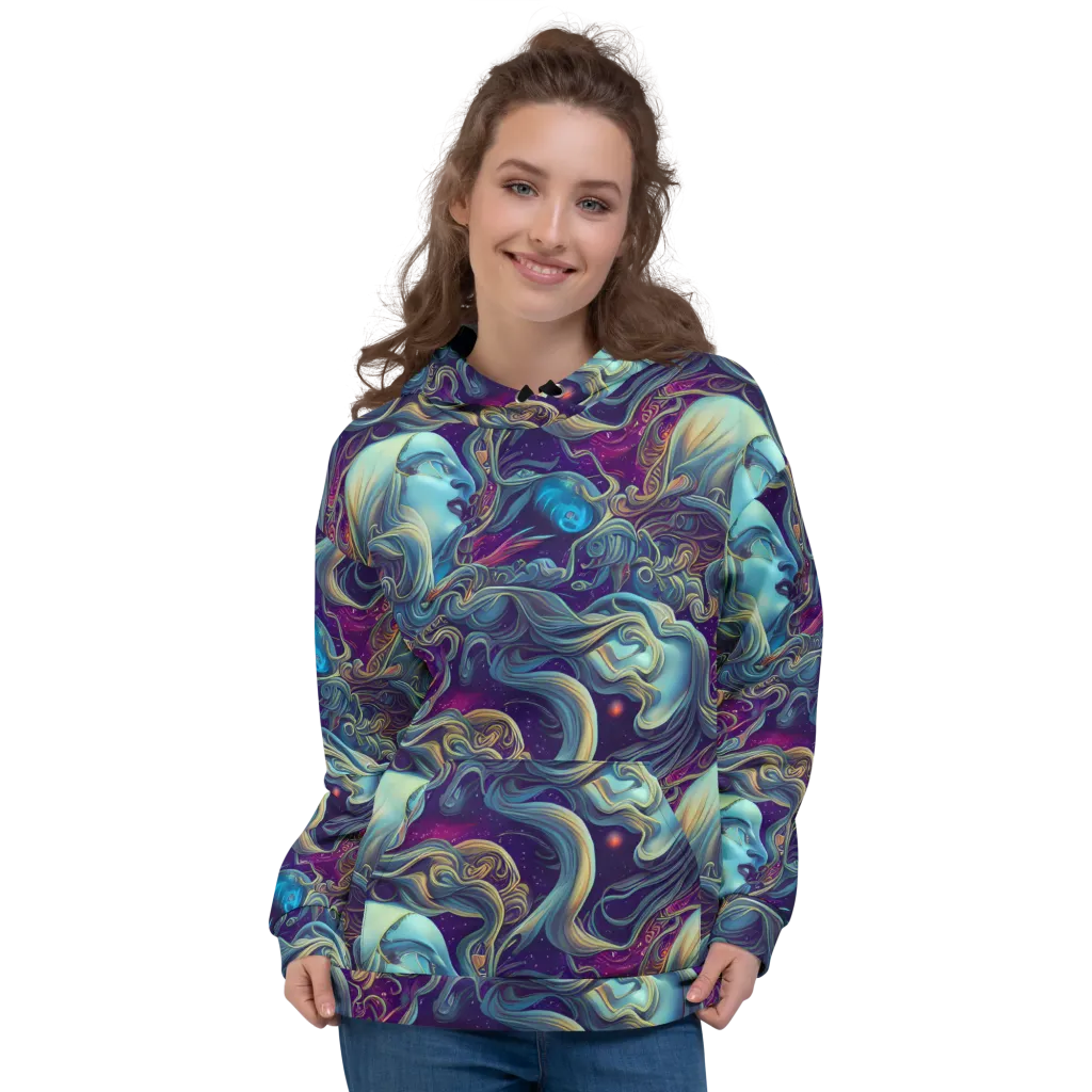 Stellar Waves on Hoodie — Front