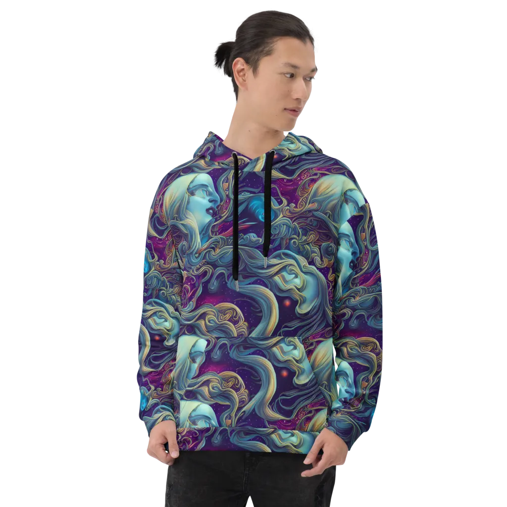Stellar Waves on Hoodie — Front