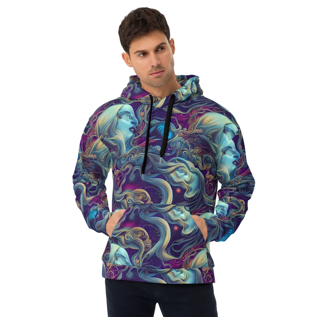 Stellar Waves on Hoodie — Front