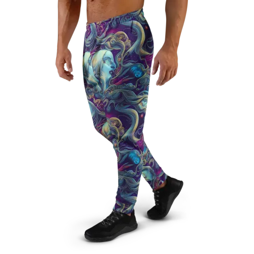 Stellar Waves on a Men's Joggers