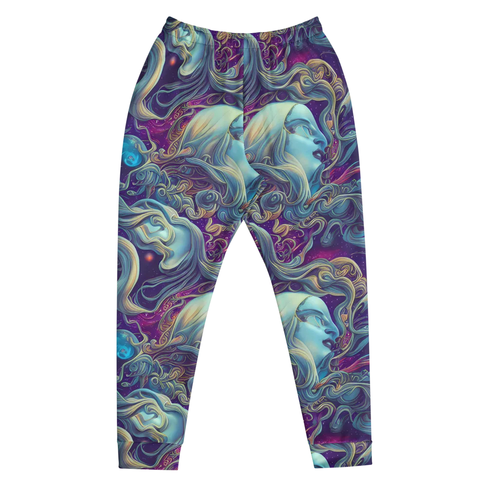 Stellar Waves on Men's Joggers — Front
