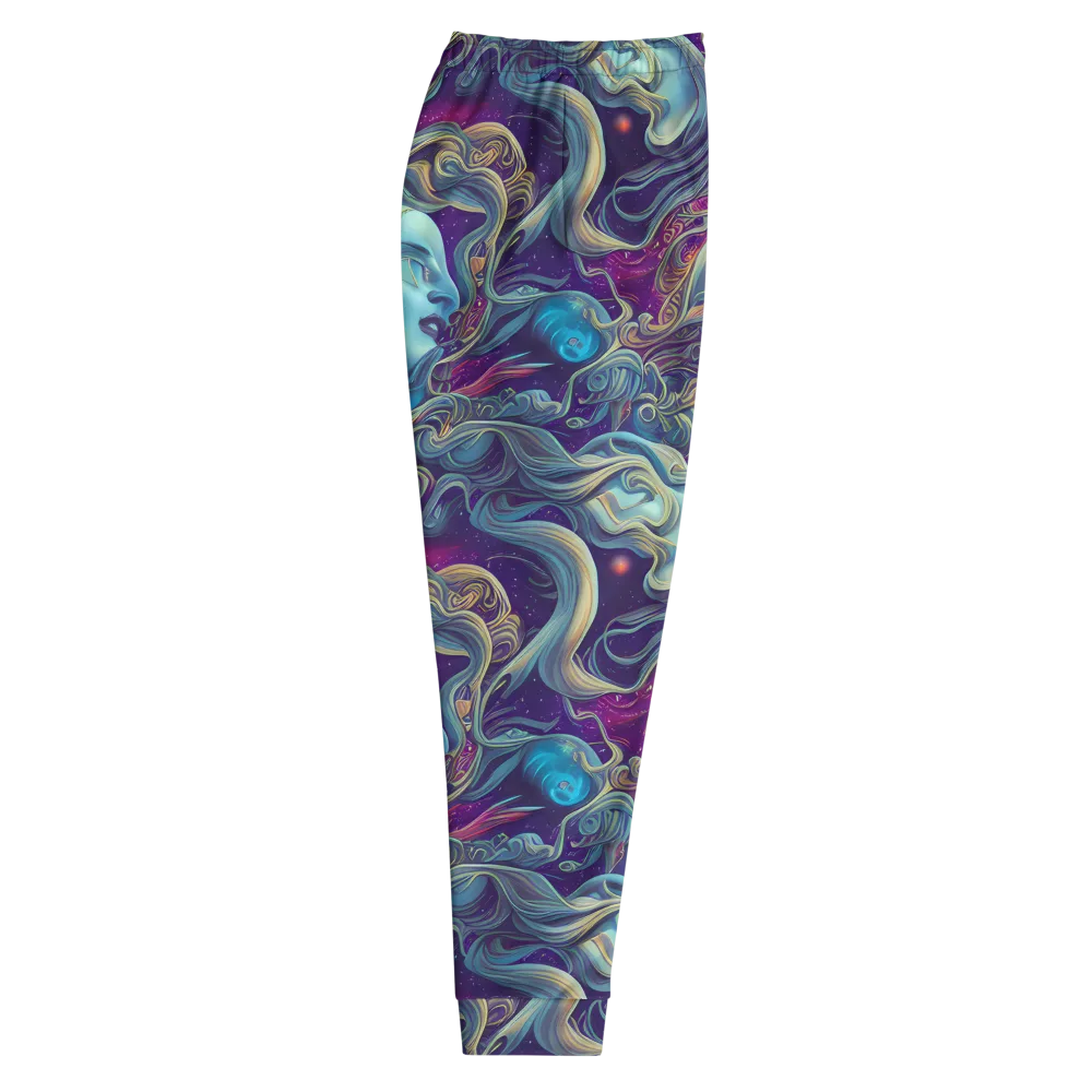 Stellar Waves on Men's Joggers — Right
