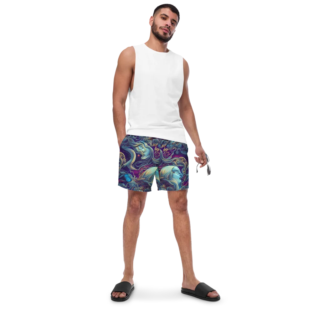Stellar Waves on Swim Trunks — Front