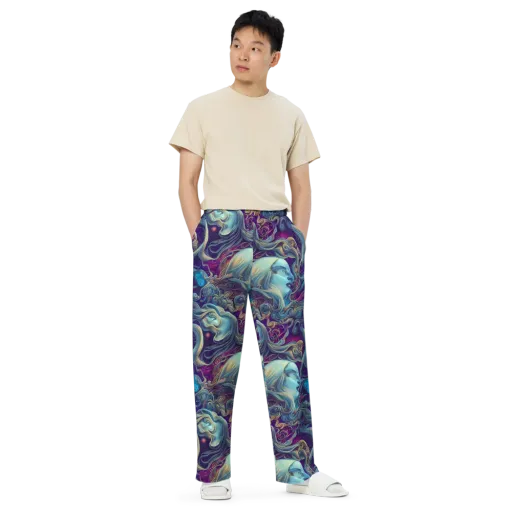 Stellar Waves on a Wide-Leg Pants